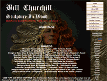 Tablet Screenshot of churchillsculpture.com